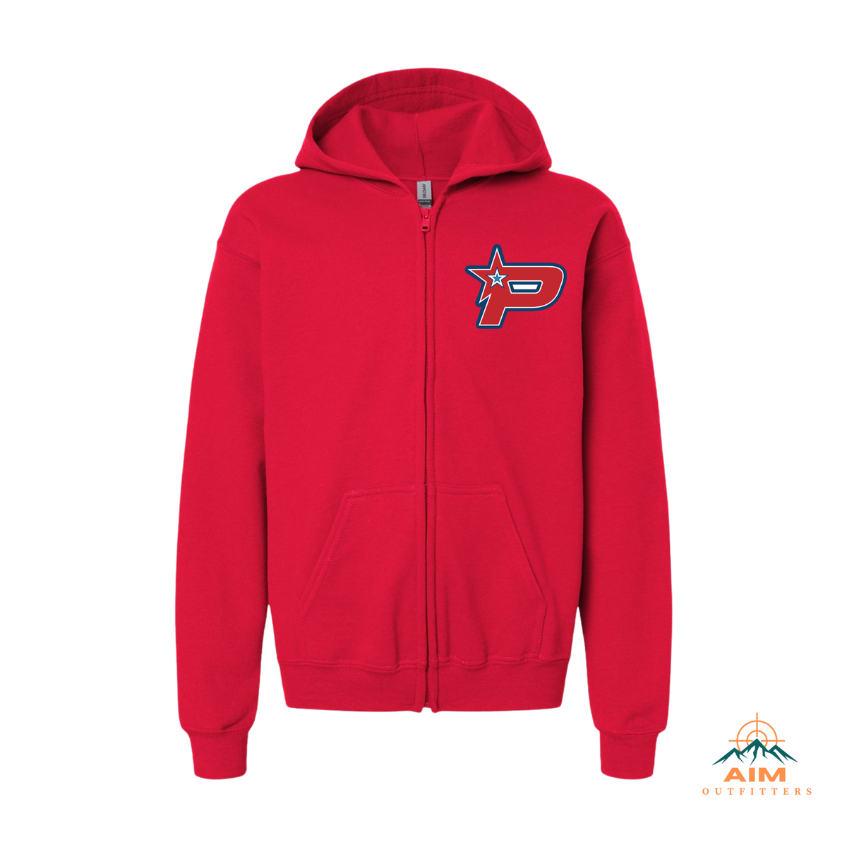 Pride Youth full zip Hoodie