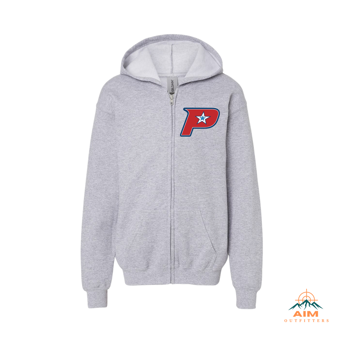 Pride Youth full zip Hoodie