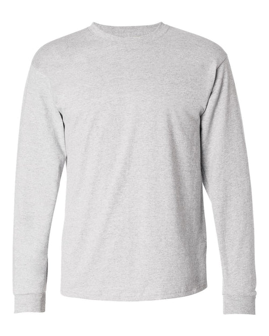 Custom Hanes Long Sleeve T-Shirt – Upload Your Logo or Design