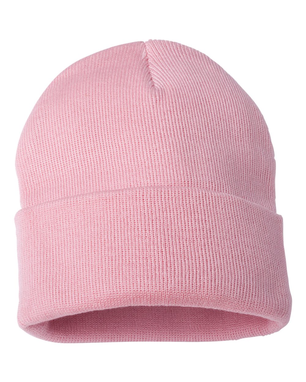 Custom Sportsman 12" Beanie with Leatherette Patch – Engraved or Full-Color Logo
