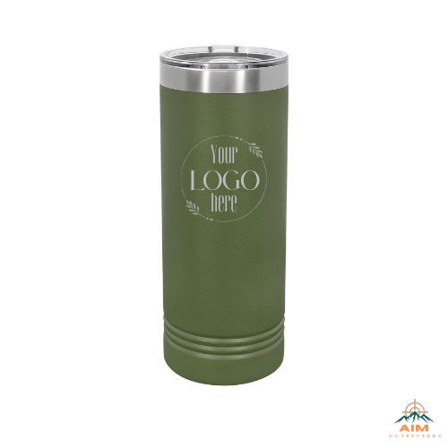 22 oz Skinny Tumbler with Customer Personalization
